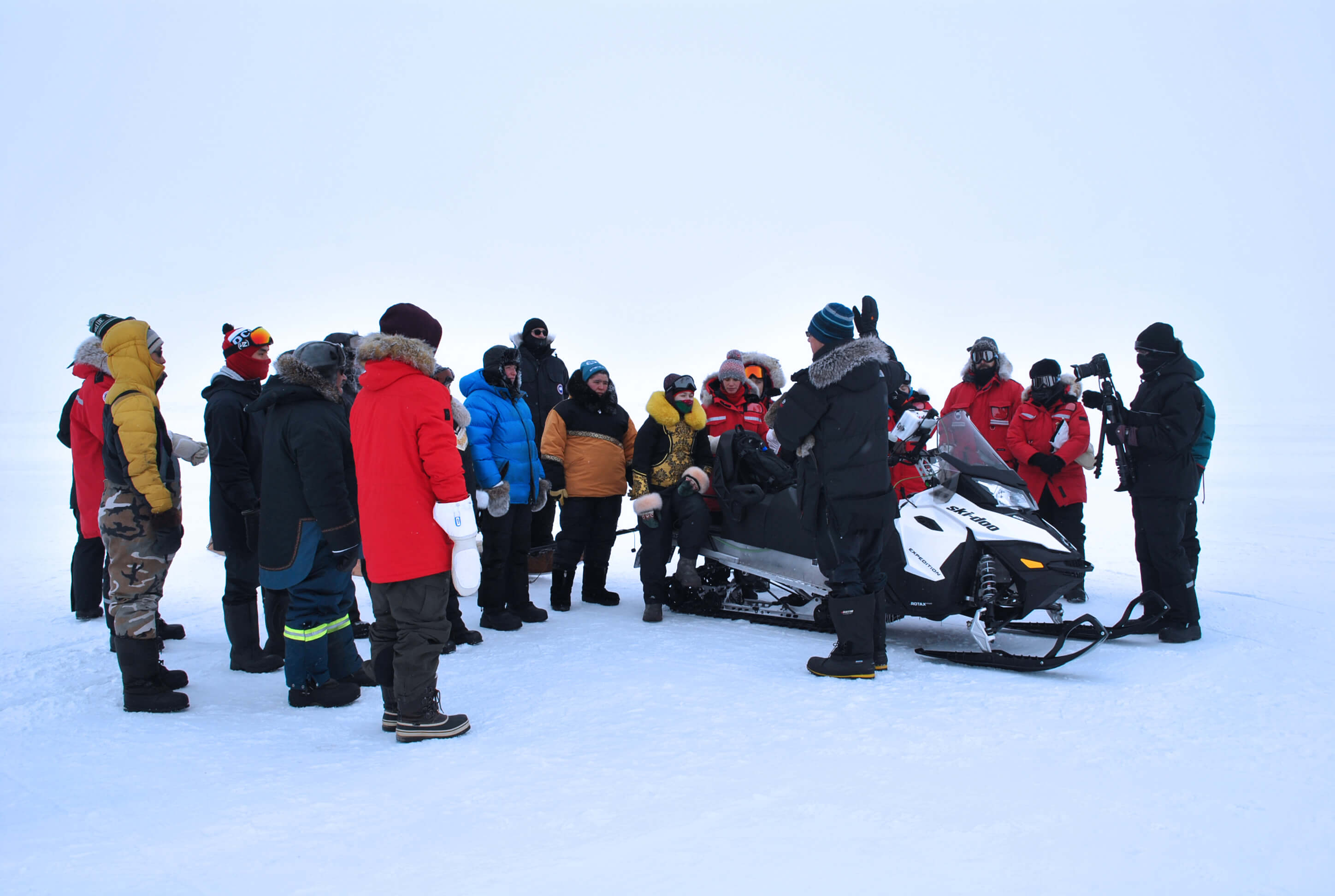 Sentinel North International Arctic Field School - Sea ice expedition near Iqaluit