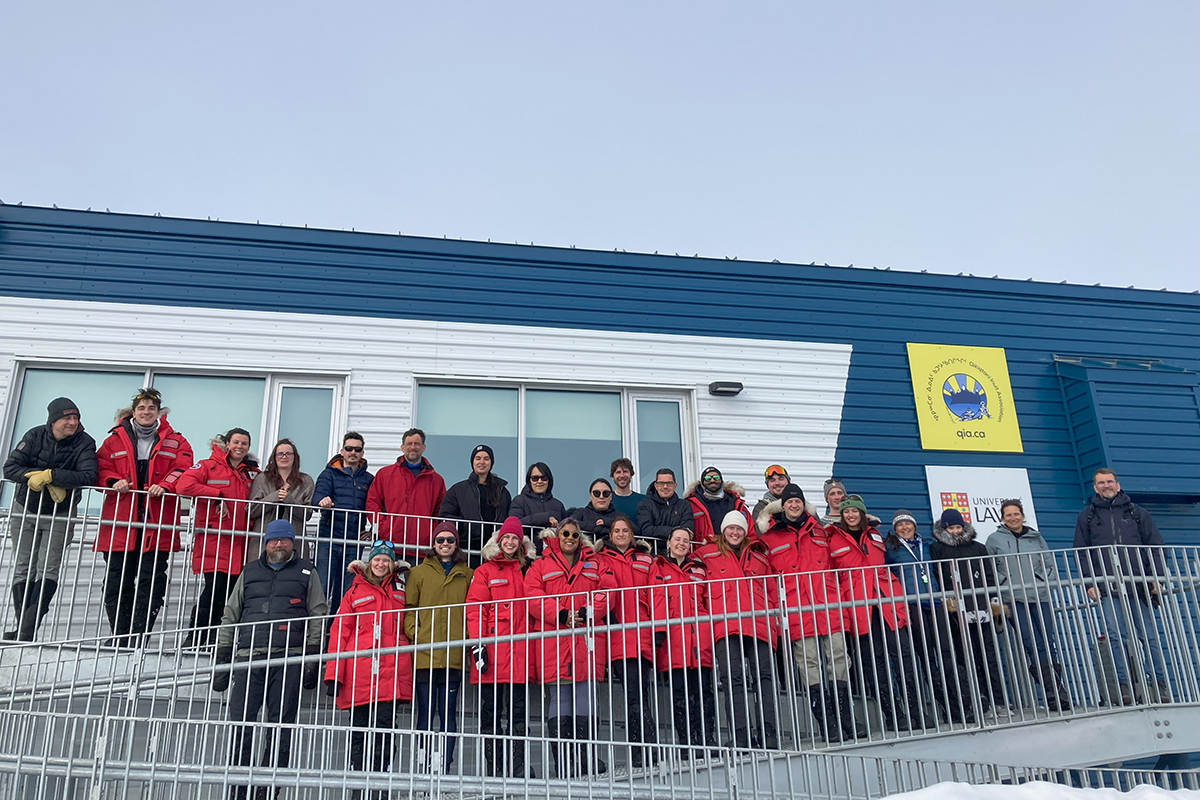 École sur la glace de mer sentinelle nord