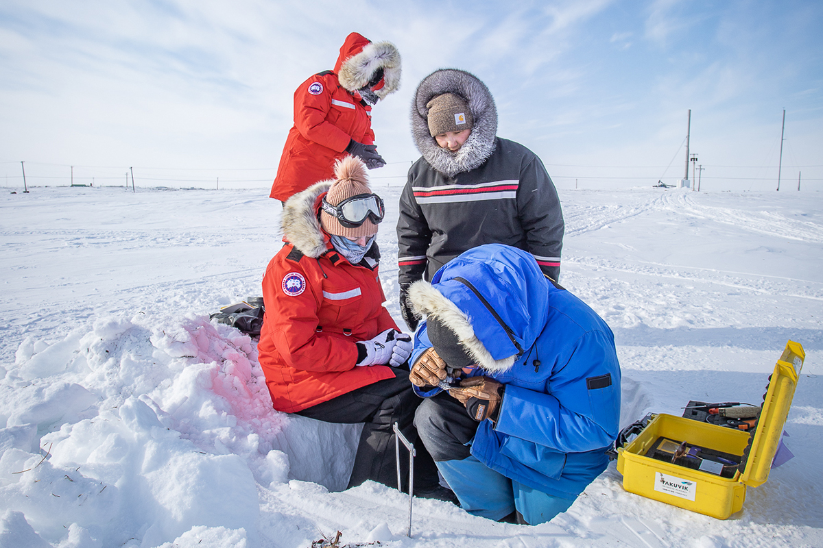 école doctorale sur la neige arctique sentinelle nord