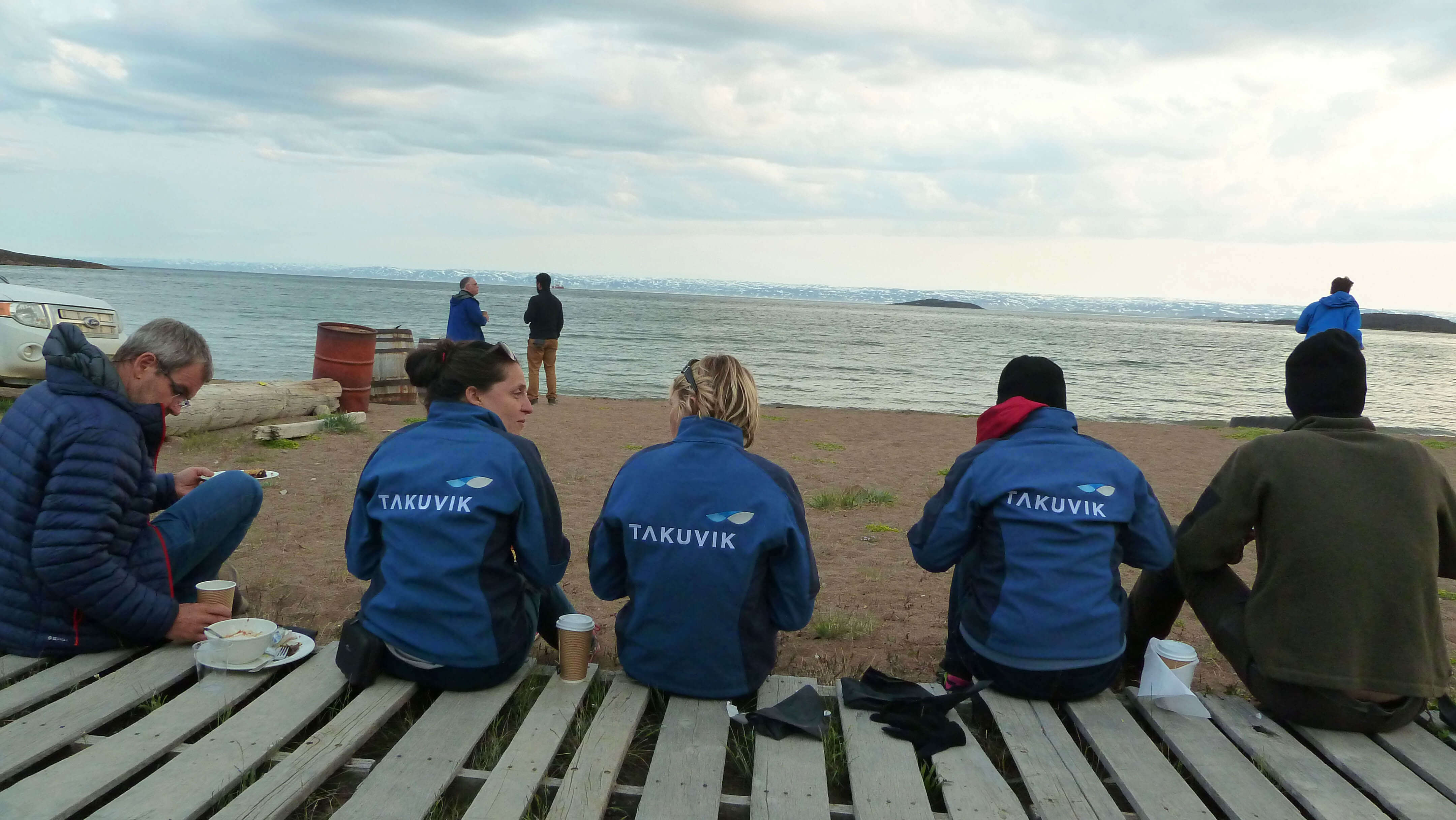 Lunch on Apex Beach - Sentinel North international phd school