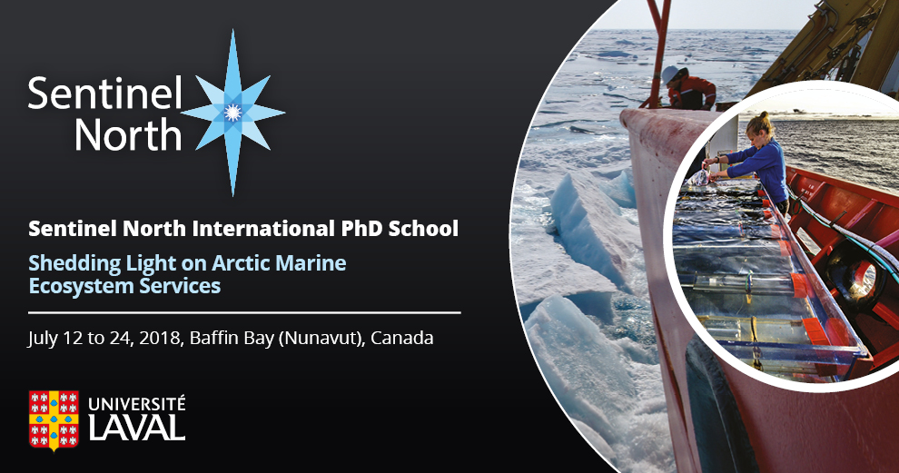 Sentinel North International phd School baffin 2018