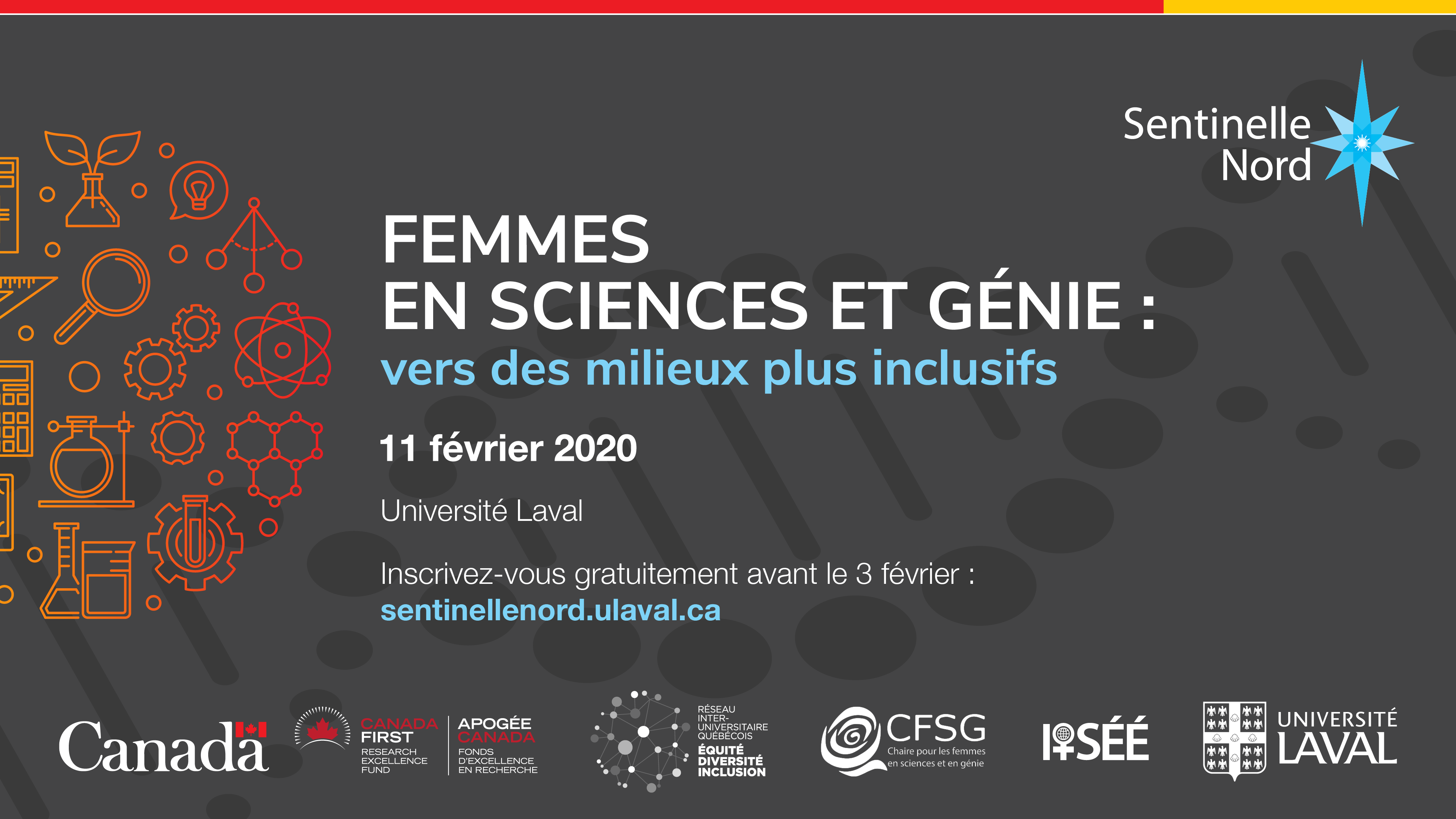 sentinelle nord femmes en sciences et génie flyer